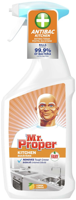 Засіб для чищення кухонних поверхонь MR. PROPER, 750мл